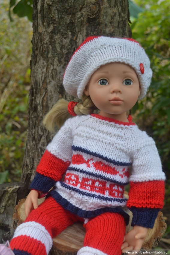 Комплект одежды для куклы Gotz. Для куклы 45-50 см (фото 6)