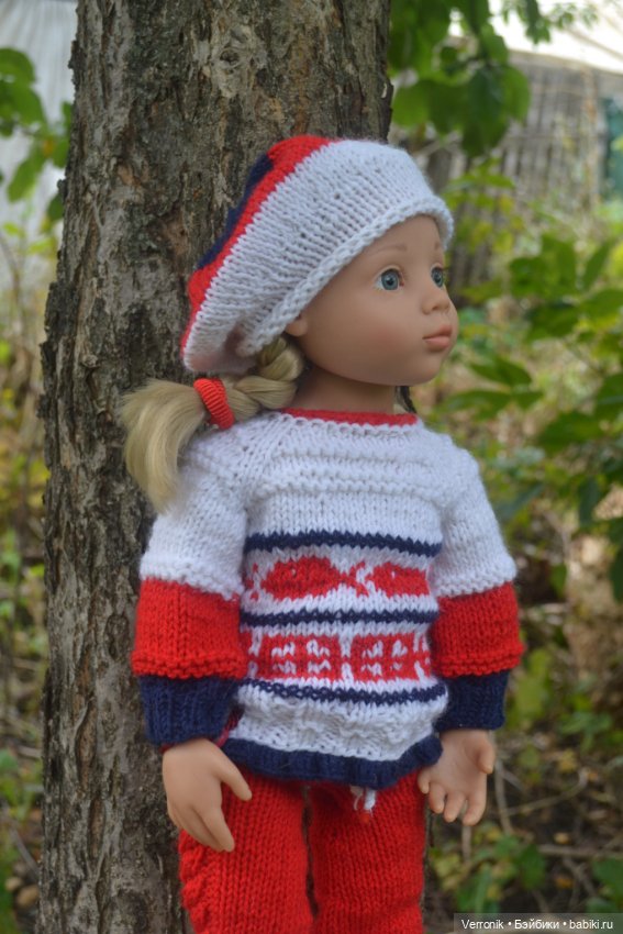 Комплект одежды для куклы Gotz. Для куклы 45-50 см (фото 3)