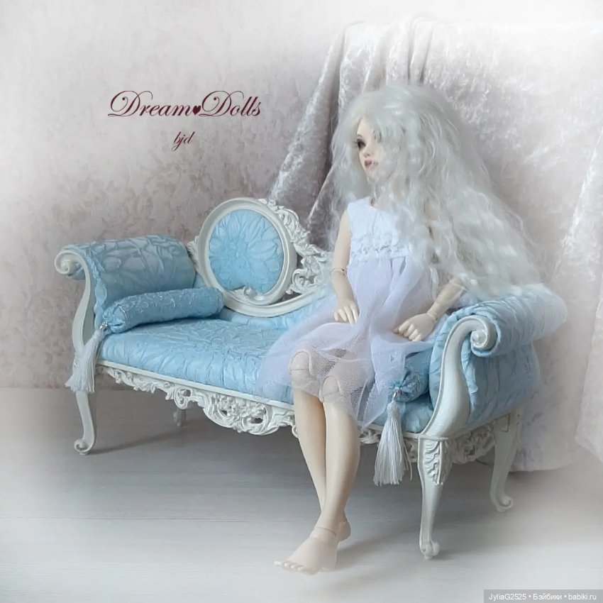 Кушетка ,,Классика" 1/4 — Кукольная мебель (фото 3)