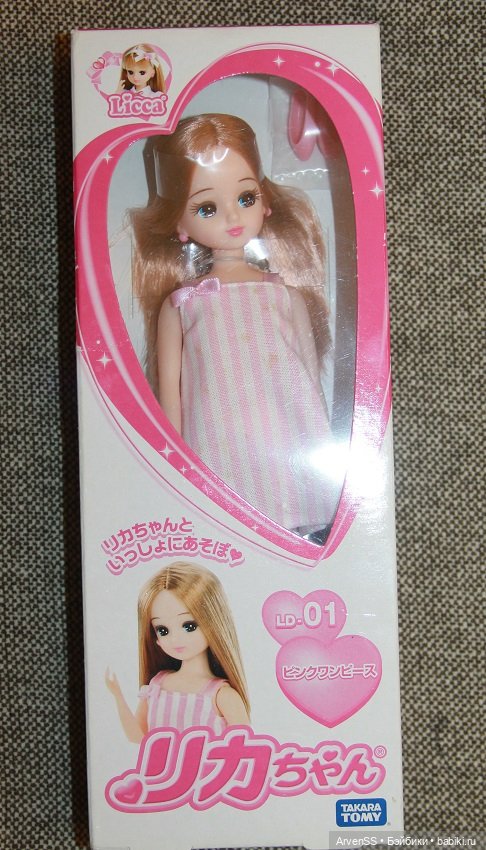 Licca-chan LD-01 pink One Piece (фото 4)