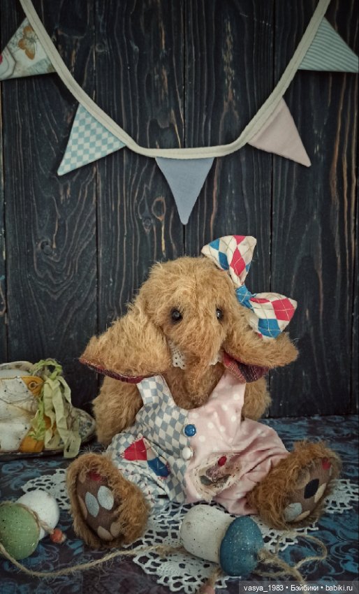 МК слоник- тедди — Обучающие материалы и мастер (фото 2)