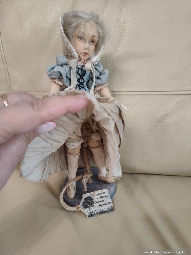 Милая авторская куколка — Авторские куклы (фото 4)