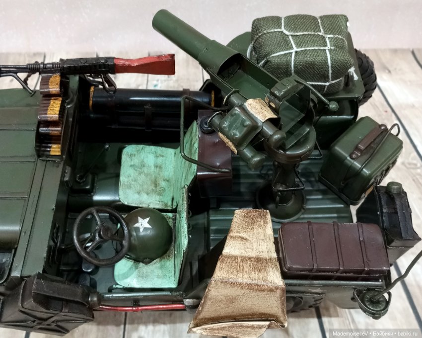 Джип Willys MB — Коляски