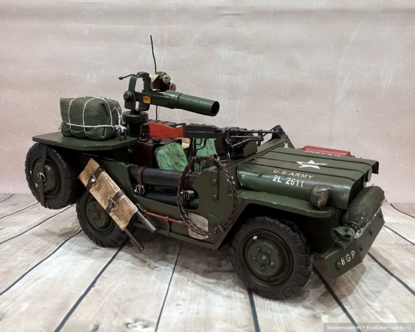 Джип Willys MB — Коляски (фото 4)