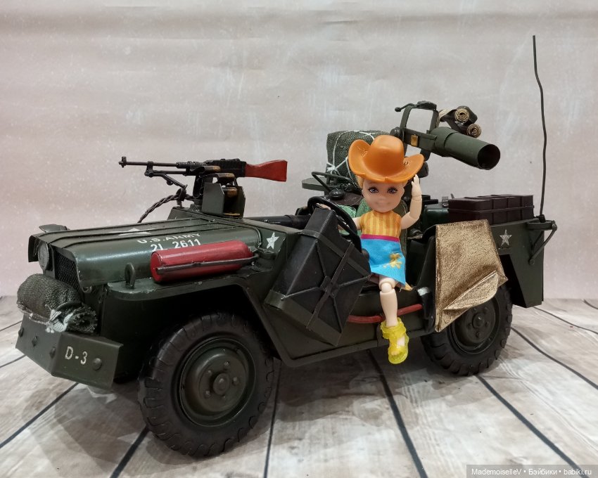 Джип Willys MB — Коляски