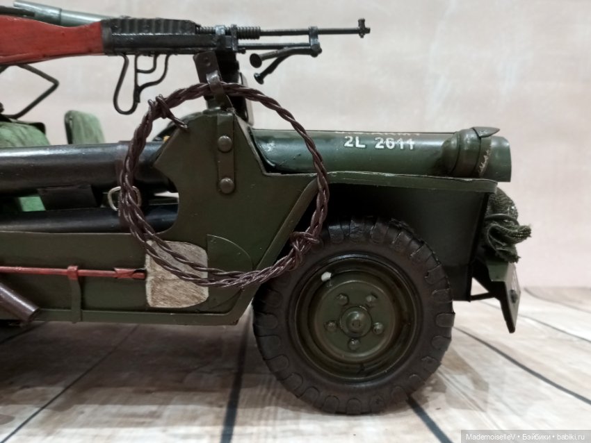 Джип Willys MB — Коляски