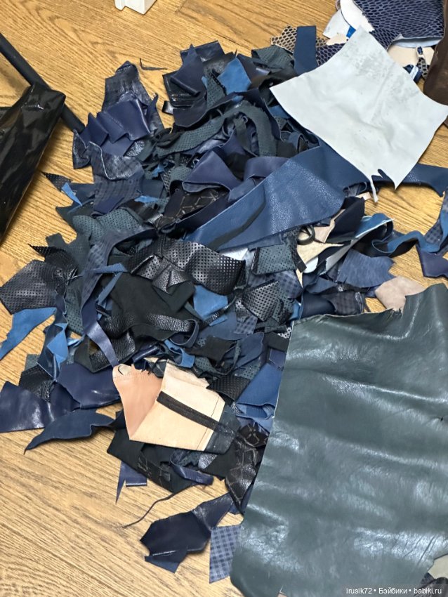 Обрезки кожи для изготовления кукольной обуви и др (фото 5)