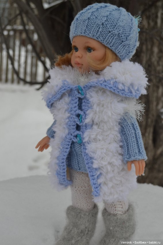 Жилет, свитер и шапка для куклы Paola Reina (фото 6)