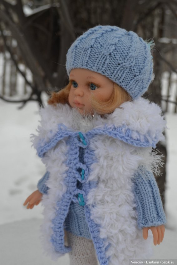 Жилет, свитер и шапка для куклы Paola Reina (фото 5)
