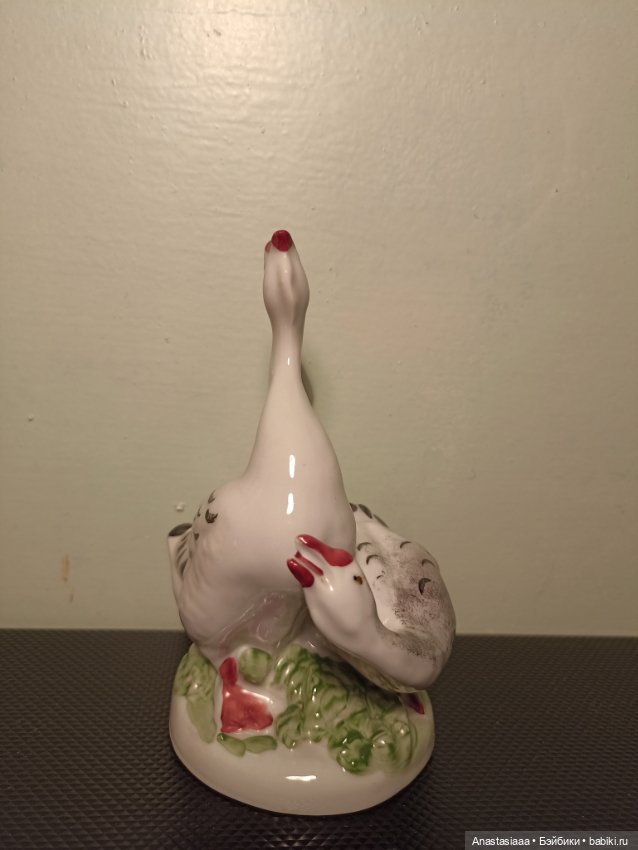 Статуэтка "гуси" из фарфора (фото 6)
