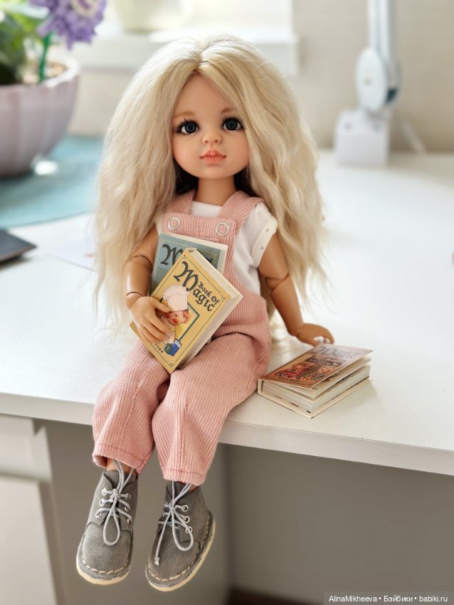 Книги с красивыми иллюстрациями для кукол, для румбоксов, 1:4, 1:6 (фото 5)