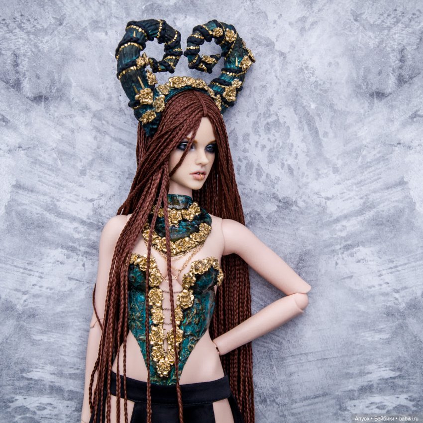 Рога для 1/3 СД БЖД - на голову 8-9 (19-21см) (фото 5)