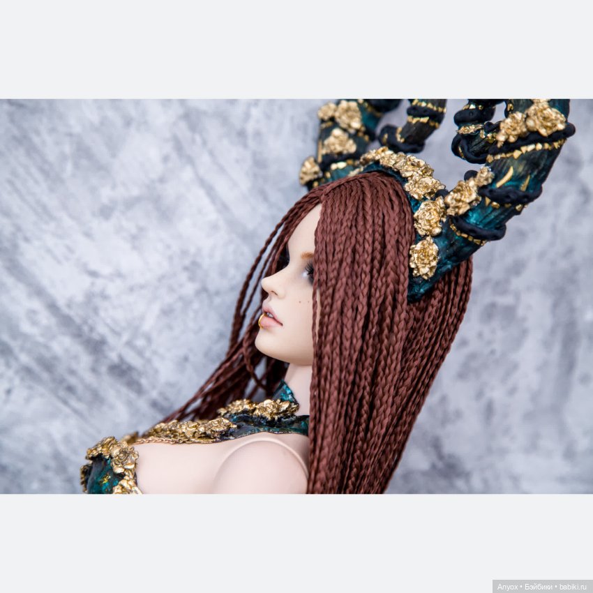 Рога для 1/3 СД БЖД - на голову 8-9 (19-21см)