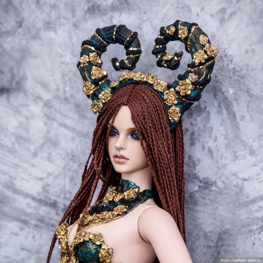 Рога для 1/3 СД БЖД - на голову 8-9 (19-21см)