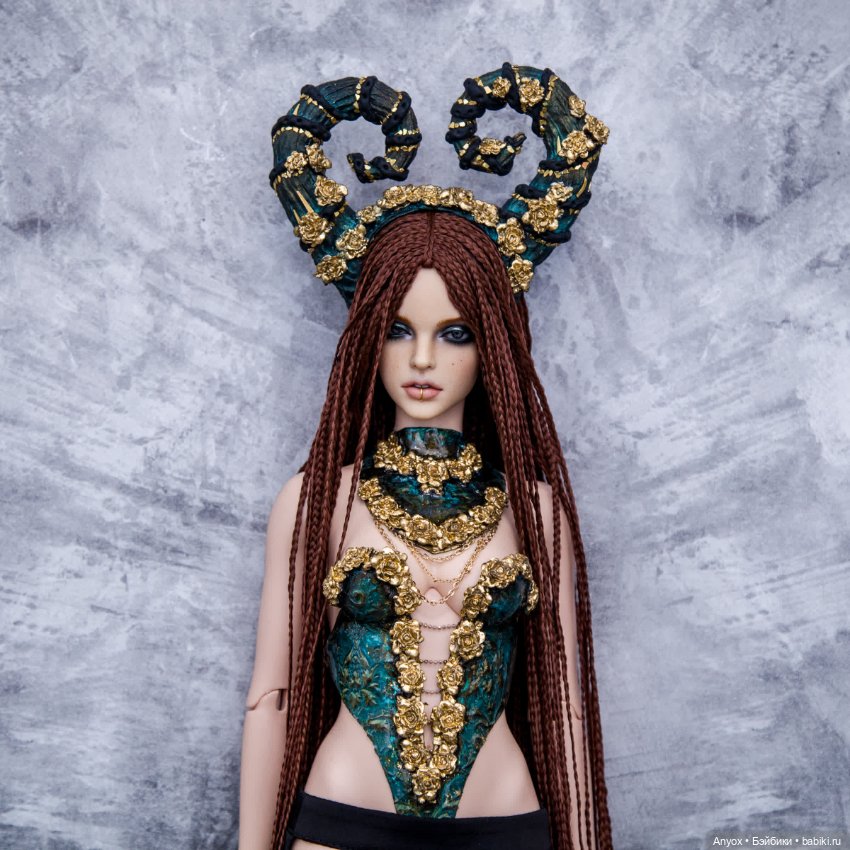 Рога для 1/3 СД БЖД - на голову 8-9 (19-21см)