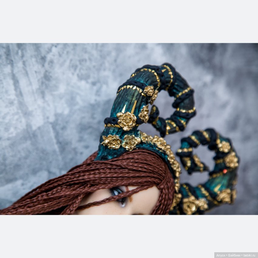 Рога для 1/3 СД БЖД - на голову 8-9 (19-21см) (фото 9)