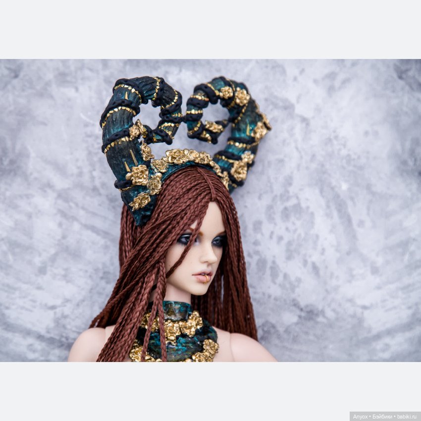 Рога для 1/3 СД БЖД - на голову 8-9 (19-21см) (фото 10)