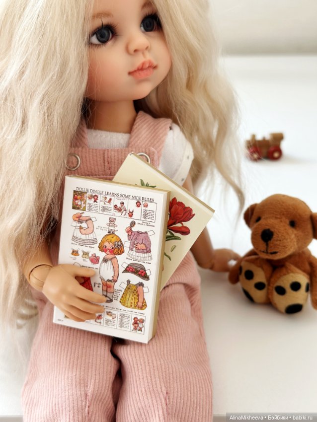 Книги для кукол и румбоксов с красивыми иллюстрациями, 1/4, 1/6 (фото 3)