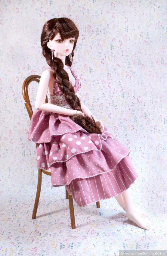 Венский стул "Лилия" для кукол 1\3 SD (DBS, Звезда Подиума, BJD (фото 7)