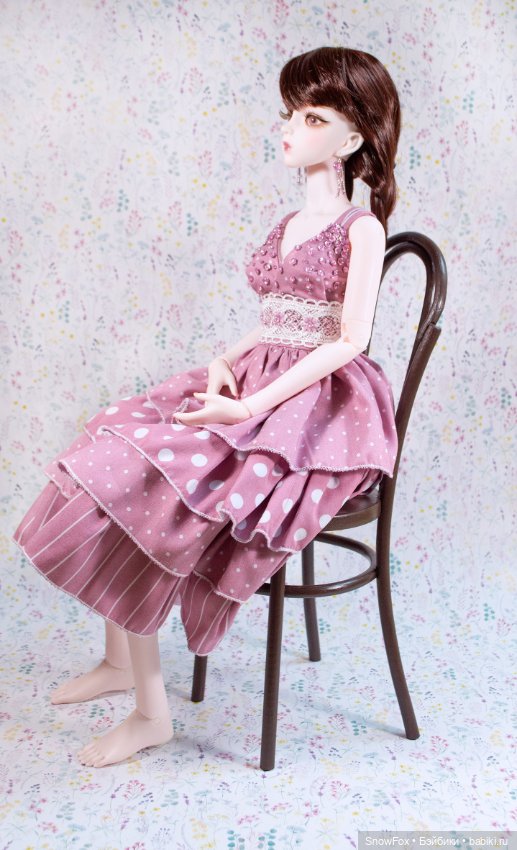 Венский стул "Лилия" для кукол 1\3 SD (DBS, Звезда Подиума, BJD (фото 4)