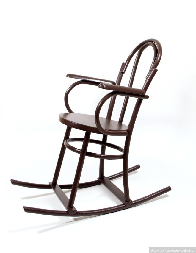 Венское кресло-качалка "Лаванда" для кукол 1\3 SD (DBS, Звезда Подиума, BJD) (фото 3)