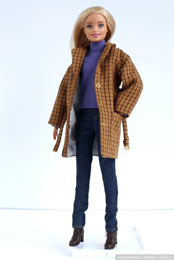 Пальто для стандартной куклы Барби (фото 6)