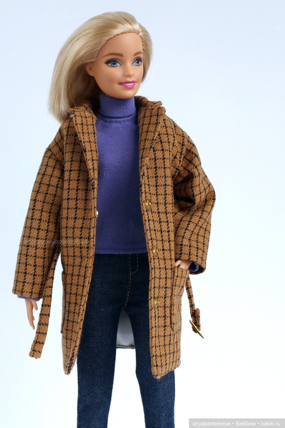 Пальто для стандартной куклы Барби (фото 7)