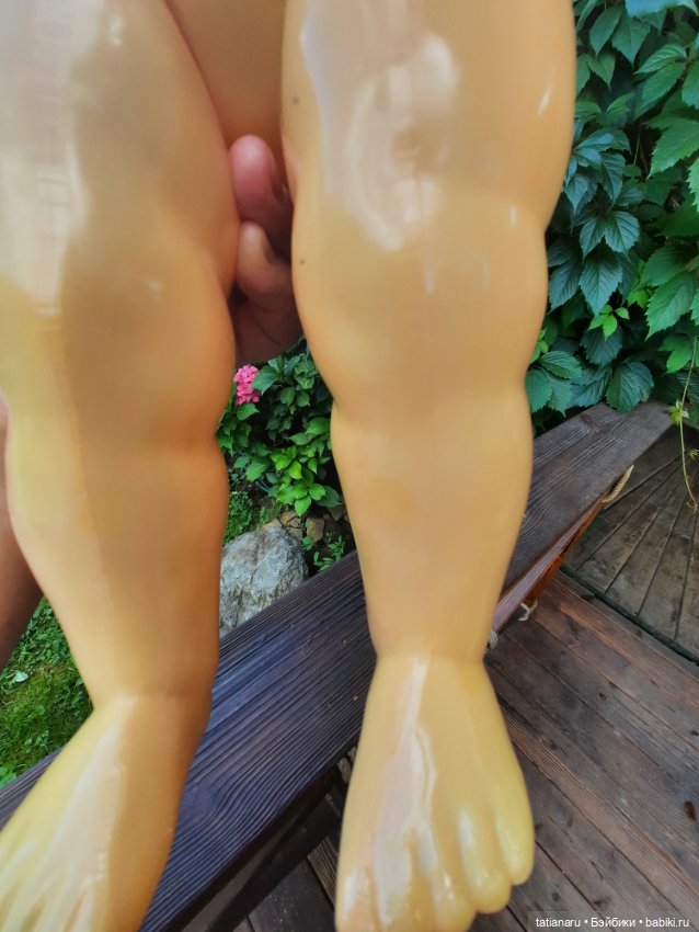 Целулоидный пупс СССР с клеймом ромб (фото 10)