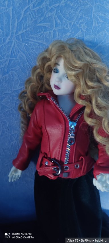 Кожаная куртка-косуха для Розы Долше (фото 2)