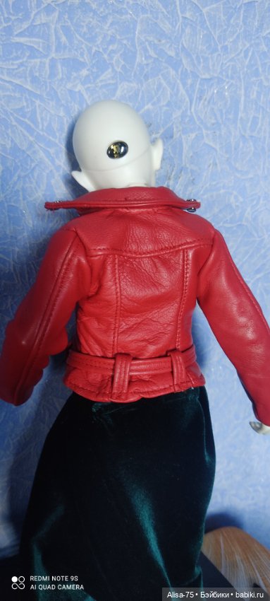 Кожаная куртка-косуха для Розы Долше (фото 3)
