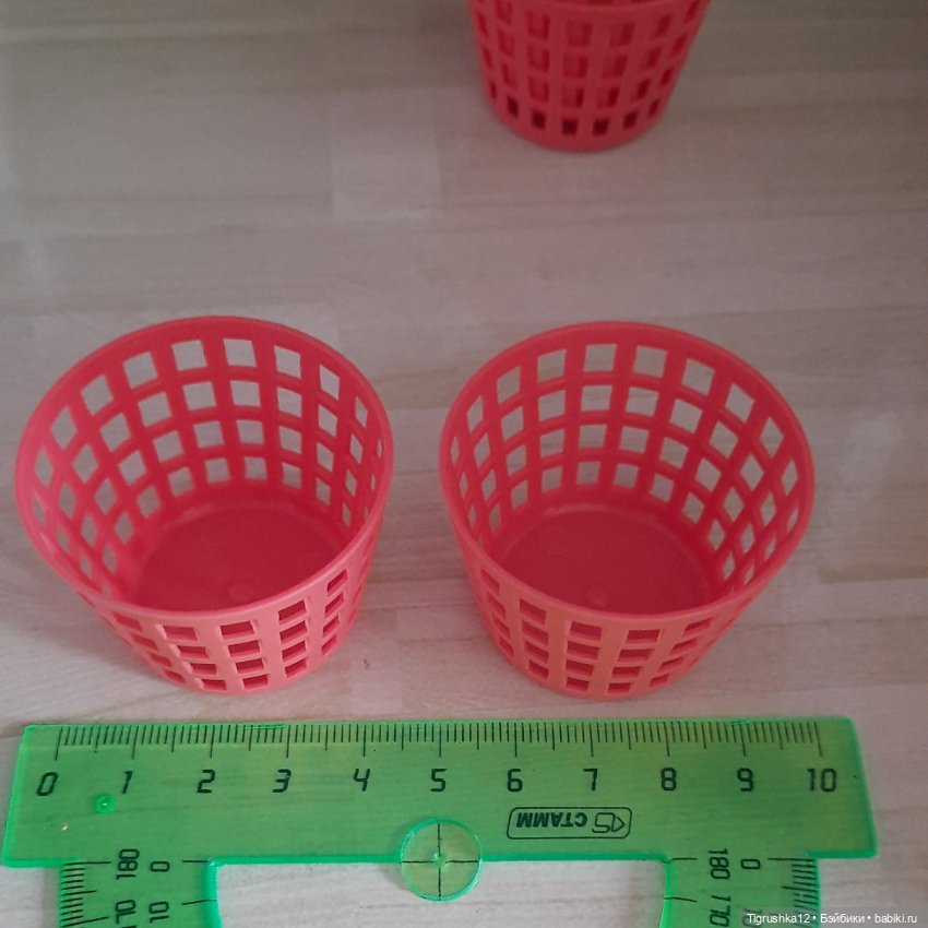 Корзины — Миниатюра для кукол (фото 5)
