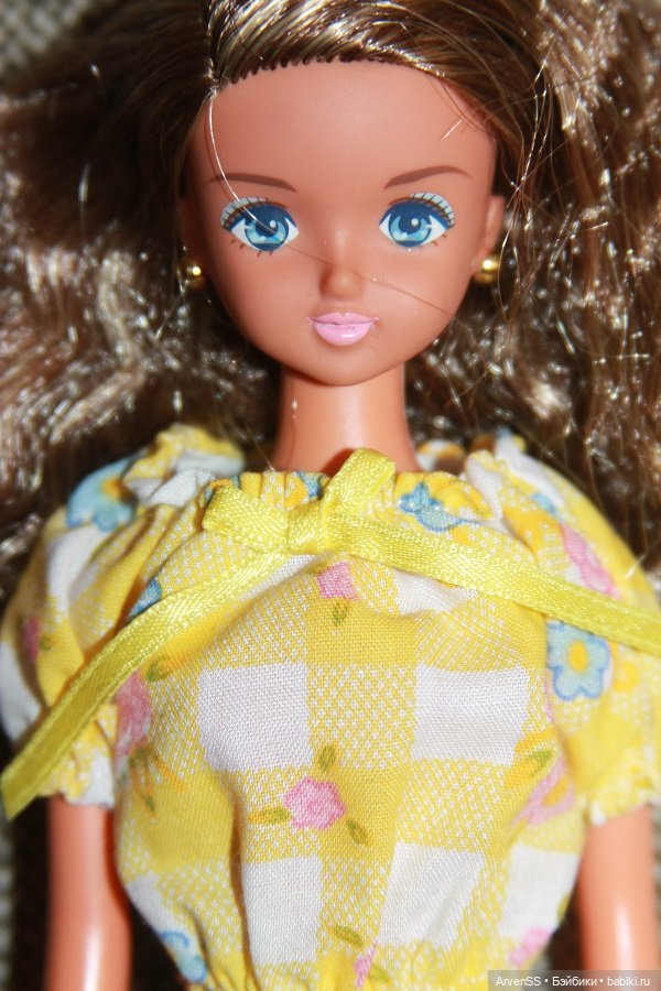 Винтажная подружка Дженни тановая Каори компании Такара