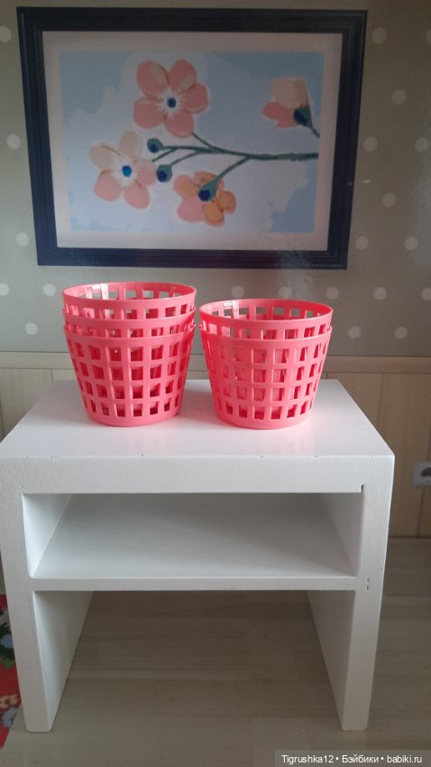 Корзины — Миниатюра для кукол