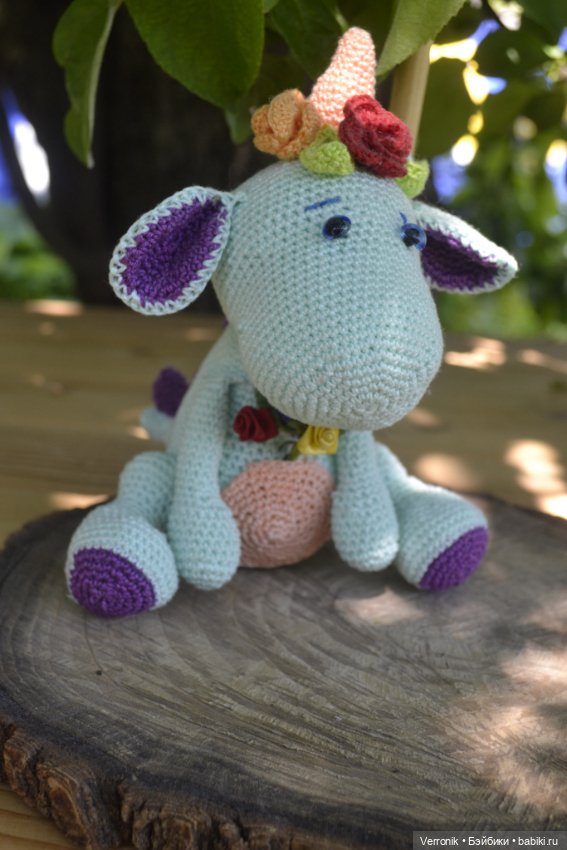 Единорог Феня. Игрушка ручной работы