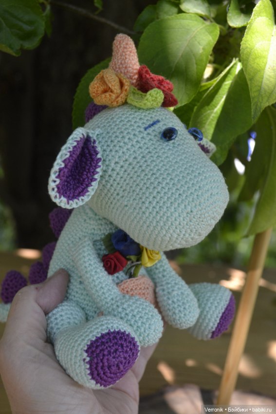 Единорог Феня. Игрушка ручной работы (фото 6)