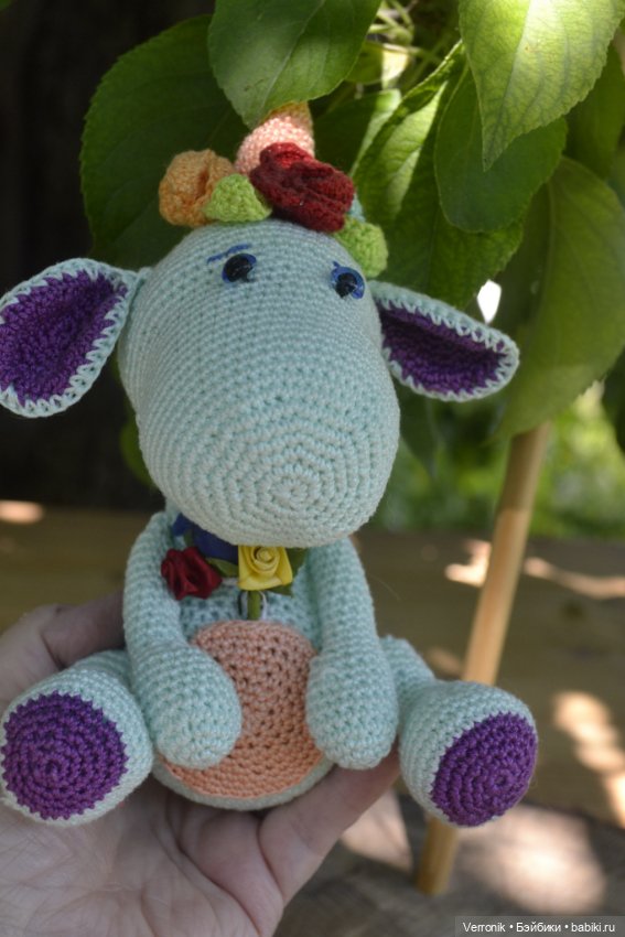 Единорог Феня. Игрушка ручной работы (фото 5)