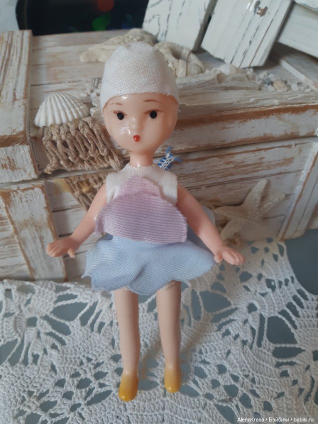 Дюймовочка ,Аским ,СССР — Винтажные куклы и игрушки детства (фото 3)