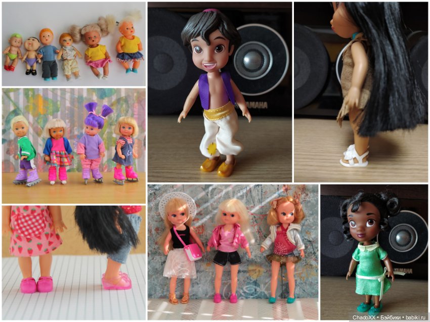 Обувь для маленьких кукол типа Еви, Челси, Келли, мини аниматорс, Шу-шу (фото 2)