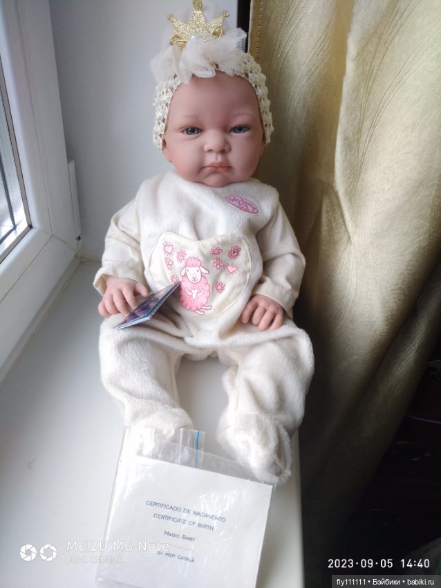 Малышка Lamagic, Ламеджик милая куколка целиком винил