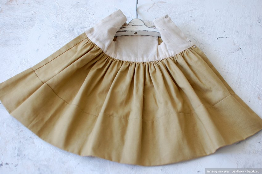 Верхнее платье для немецкой куклы 40 см (фото 6)