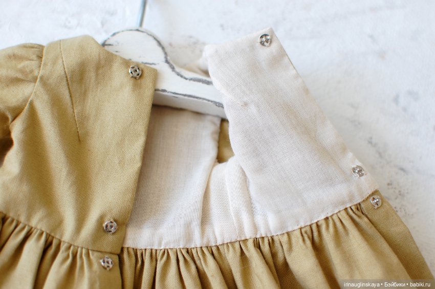 Верхнее платье для немецкой куклы 40 см (фото 4)