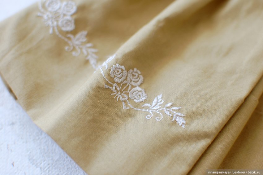 Верхнее платье для немецкой куклы 40 см (фото 5)