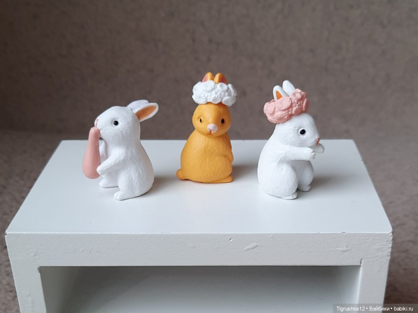 Зайчики — Кукольная миниатюра и румбокс (фото 5)