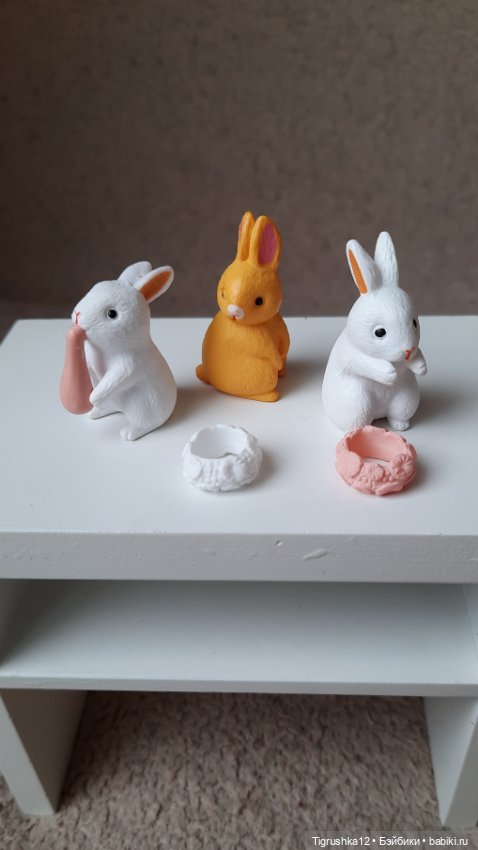 Зайчики — Кукольная миниатюра и румбокс (фото 4)
