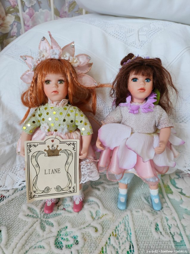 Феечки лотом — Фарфоровые куклы (фото 8)