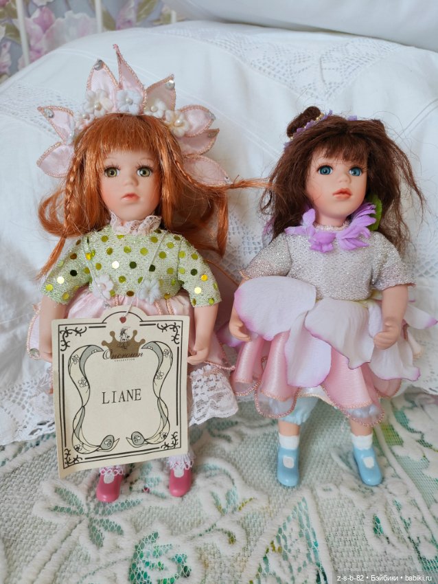 Феечки лотом — Фарфоровые куклы