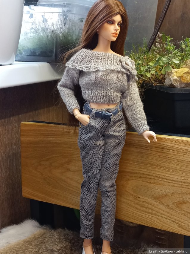 Джемпер на девочек 1/4 — Одежда для BJD