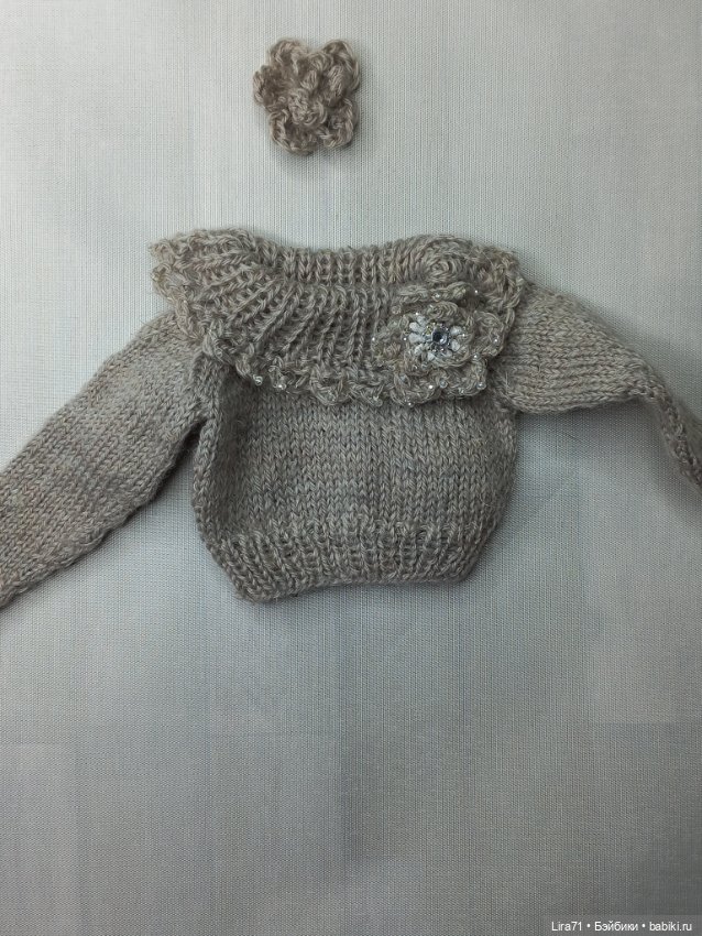 Джемпер на девочек 1/4 — Одежда для BJD