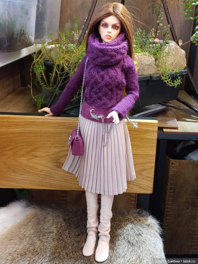 Джемпер и снуд для девочек 1/4 (фото 5)