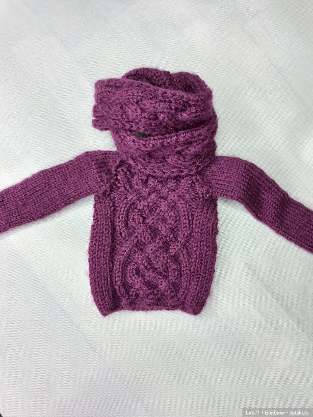 Джемпер и снуд для девочек 1/4 (фото 2)